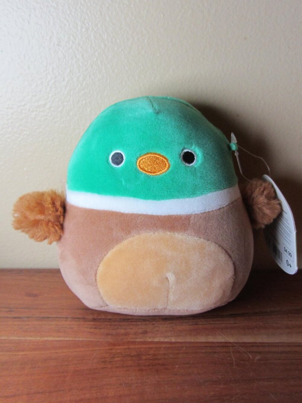 plush squishmallows 5" avery mallard duck NWT 2021 (W6851)